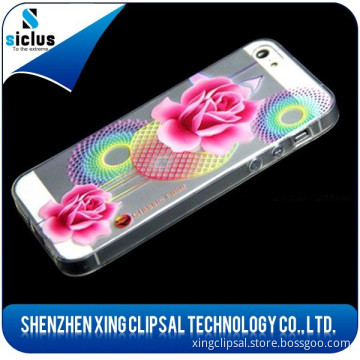 Art Pattern TPU Rubber Gel Transparent Soft Case for iPhone 6